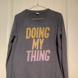 Old Navy size XS L/S light weight sweatshirt